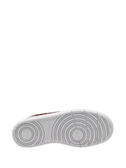 Nike Grey/White Youth Court Borough Recraft Trainers - Image 4 of 4