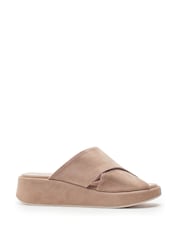 Moda in Pelle Natural Sh Grange Crossover Sandals - Image 1 of 4