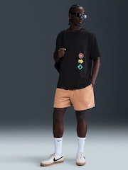 Nike Black Sportswear Back Graphic Print T-Shirt - Image 1 of 5