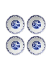 Spode Set of 4 Blue Italian Dip Bowls - Image 5 of 8