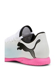 Puma White Unisex Kids Future 7 Play It Football Boots - Image 6 of 6