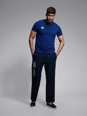 Canterbury Adult Mens Blue Uglies Open Hem Stadium Joggers - Image 1 of 6