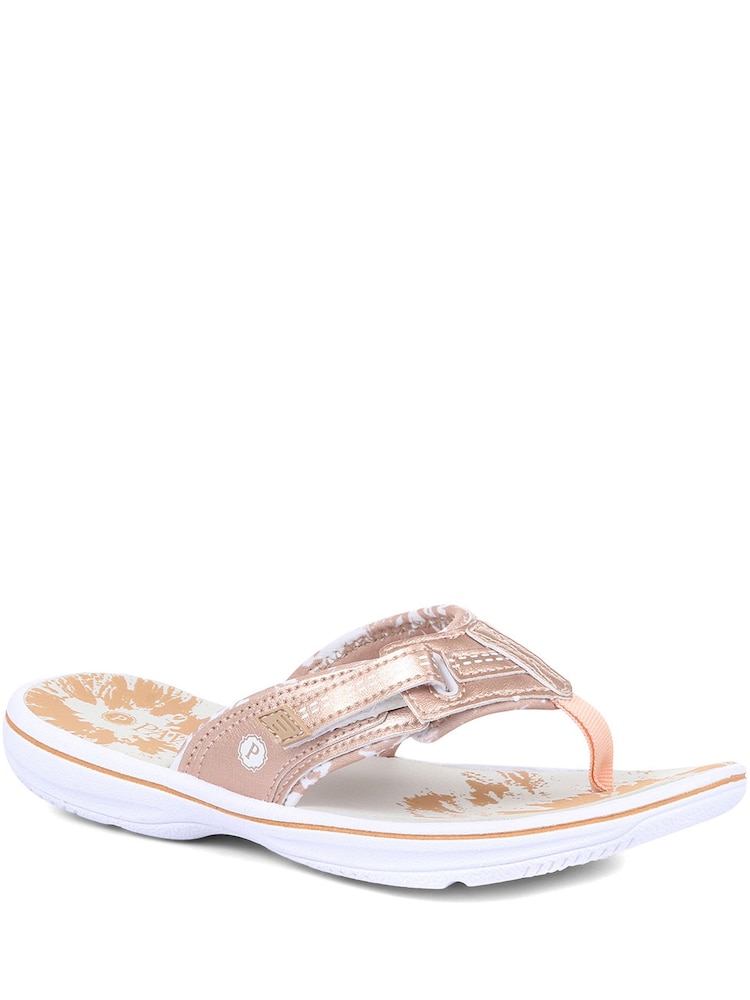 Pavers Touch-Fastening Toe Post Sandals - Bild 1 von 5