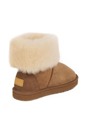 Just Sheepskin Brown Ladies Cornwall Boots - Image 3 of 5