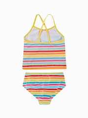 Frugi Blue Stripe Tankini Made From Chlorine Safe And Recycled Materials - Image 3 of 5