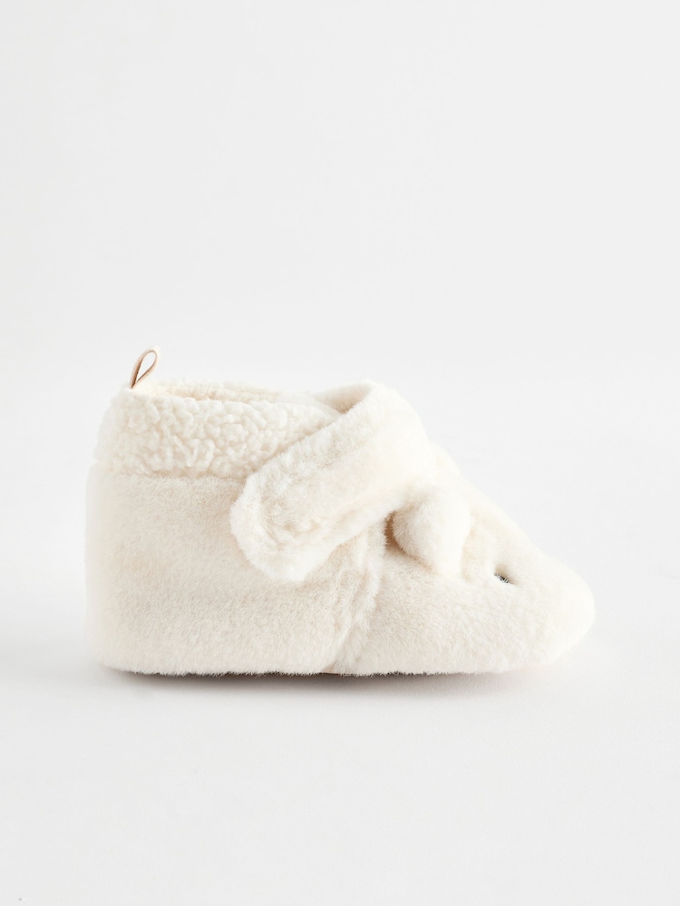 Weiß - Babyschuhe mit Klettverschluss (0–2 Monate) - Bild 2 von 6