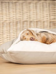 Lords and Labradors Stone Savanna Sleepy Burrows Dog Bed - Image 2 of 3
