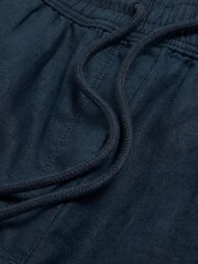 White Stuff Blue Belle 100% Linen Blend Wide Trousers - Image 7 of 7
