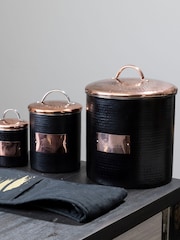 Interiors by Premier Black Prescott Bread Bin - Image 1 of 4