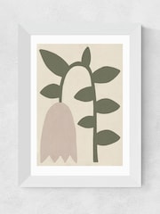 East End Prints White Tulip Framed Art Print - Image 1 of 3