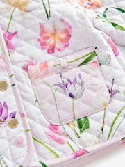 Baker by Ted Baker Printed Quilted 100% Cotton Jacket - Image 11 of 11