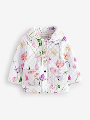 Baker by Ted Baker Printed Quilted 100% Cotton Jacket - Image 7 of 11