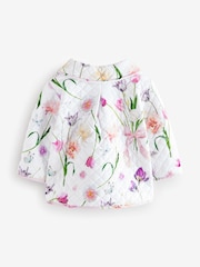 Baker by Ted Baker Printed Quilted 100% Cotton Jacket - Image 9 of 11