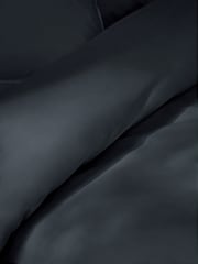 MADE.COM Charcoal Grey Cosy Washed Cotton Duvet Cover and Pillowcase Set - Image 2 of 3