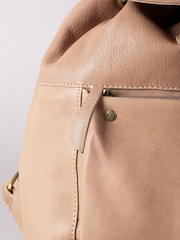 Lakeland Leather Taupe Harstone Backpack - Image 4 of 7