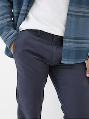 FatFace Navy Blue Modern Coastal Chinos - Image 4 of 5