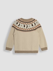 JoJo Maman Bébé Natural Guineapig Knit Jumper - Image 2 of 3