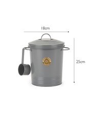 Scruffs Grey Pet Cantina Food & Treat Storage - Image 4 of 6