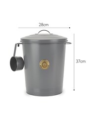 Scruffs Grey Pet Cantina Food & Treat Storage - Image 6 of 6