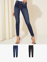 Friends Like These Blue 2 Pack Elasticated Waist Jegging - Image 1 of 7