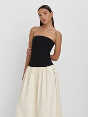 4th & Reckless Black Lova Dropped Waist Dress - Image 3 of 5