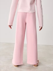 Baker by Ted Baker Pink Branded Wide Leg Pyjama Set - Image 3 of 10