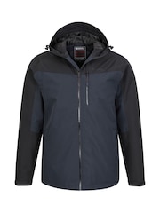 Mountain Warehouse Dark Blue Brisk Extreme Mens Waterproof Jacket - Image 1 of 5