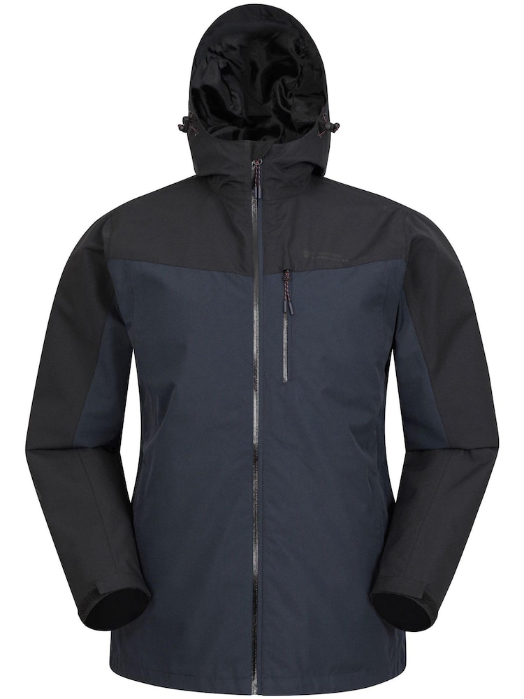 Mountain Warehouse Dark Blue Brisk Extreme Mens Waterproof Jacket - Image 1 of 5