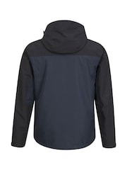 Mountain Warehouse Dark Blue Brisk Extreme Mens Waterproof Jacket - Image 3 of 5
