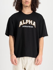 Alpha Industries College 100% Cotton T-Shirt - Image 1 of 4