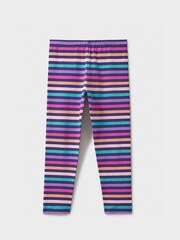 Crew Clothing Multi Stripe Cotton Fitted Leggings - Image 2 of 3