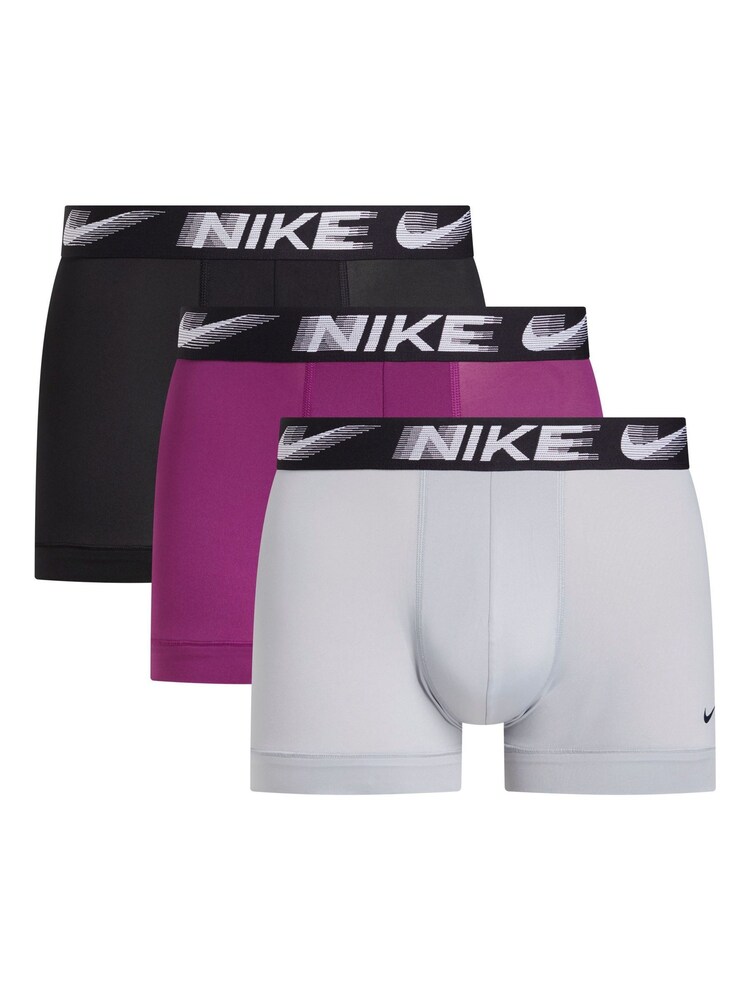 Nike Grey Trunks 3 Pack - Image 1 of 2