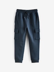 Marineblau/Mittelblau - Slim Cargo Jogginghose 2 Pack (3-16Jahre) - Bild 4 von 7