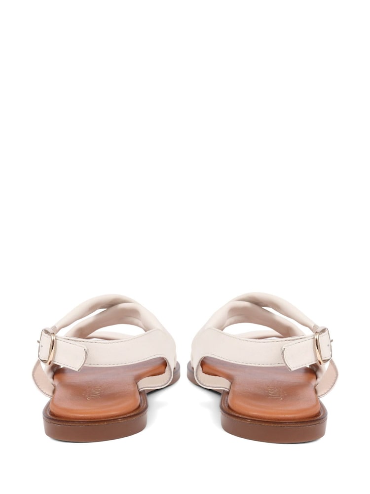 Jones Bootmaker White Hali Leather Sandals - Image 4 of 6