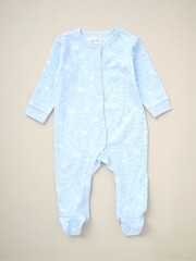 Rock-A-Bye Baby Boutique Printed All in One 100% Cotton 5-Piece Baby Gift Set - Image 4 of 5
