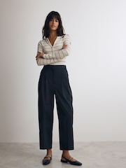 Raya - Bodi Henley de manga larga acanalado - Imagen 4 de 8