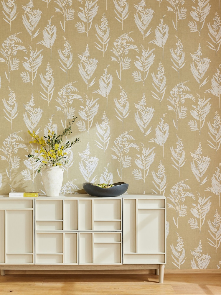 Green Equinox Leaf 10M Wallpaper - Image 1 of 4