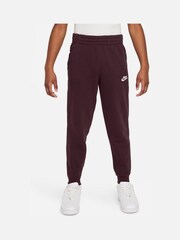 Nike Burgundy Red Club Fleece Joggers - Image 1 of 3
