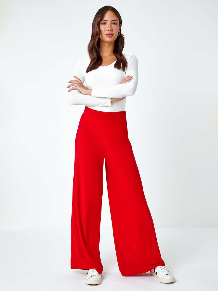 Roman – Stretchhose mit weitem Bein - Bild 2 von 5 Roman – Stretchhose mit weitem Bein - Bild 2 von 5