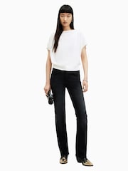 AllSaints White Eli Sleeveless Top - Image 3 of 6