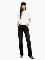 AllSaints White Eli Sleeveless Top - Image 4 of 6