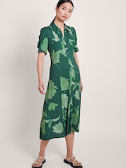 Rochie tip cămașă Monsoon Zannah Imprimeuri - Image 1 of 4