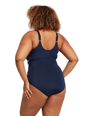 Zoggs Sumatra Adjustable Scoopback One Piece Swimsuit with Tummy Control and Foam Cups Support - Image 6 of 9