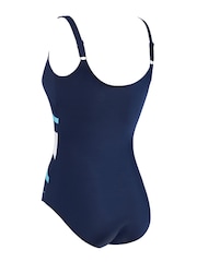 Zoggs Sumatra Adjustable Scoopback One Piece Swimsuit with Tummy Control and Foam Cups Support - Image 9 of 9