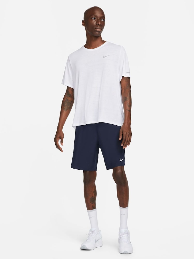 Nike Denim Turq 9 Inch Dri-FIT Challenger 9 inch Unlined Running Shorts - Image 2 of 8