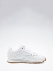 Reebok Boys Classic Leather White Trainers - Image 2 of 6