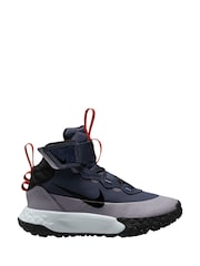 Nike Blue Junior Hikeda Boots - Image 1 of 4