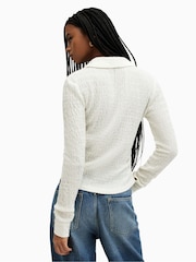 AllSaints White Connie Shirt - Image 2 of 6