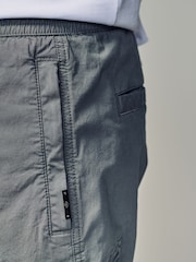 Light Green Regular Tapered Fit Stretch Utility Cargo Trousers - Image 5 of 11