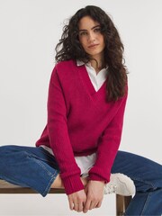 JD Williams V-Neck Jumper - Image 3 of 4